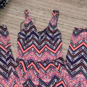 Long pant romper